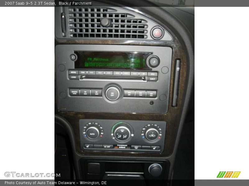 Black / Parchment 2007 Saab 9-5 2.3T Sedan