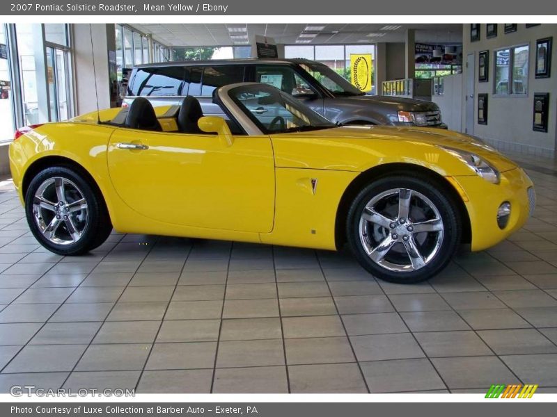 Mean Yellow / Ebony 2007 Pontiac Solstice Roadster