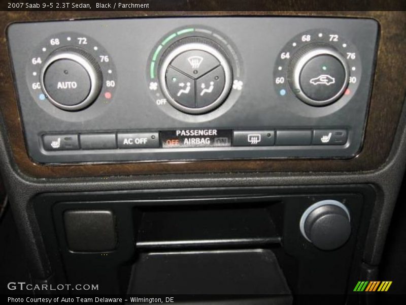 Black / Parchment 2007 Saab 9-5 2.3T Sedan