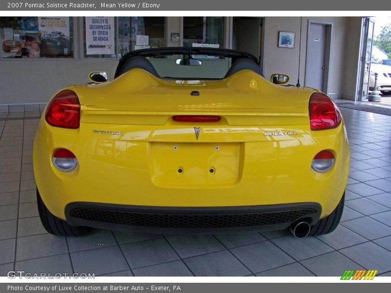 Mean Yellow / Ebony 2007 Pontiac Solstice Roadster