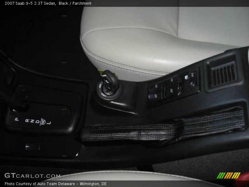Black / Parchment 2007 Saab 9-5 2.3T Sedan