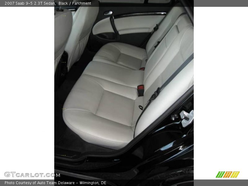 Black / Parchment 2007 Saab 9-5 2.3T Sedan