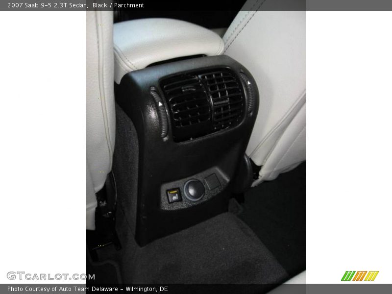Black / Parchment 2007 Saab 9-5 2.3T Sedan