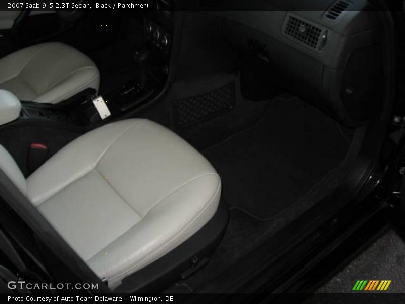 Black / Parchment 2007 Saab 9-5 2.3T Sedan