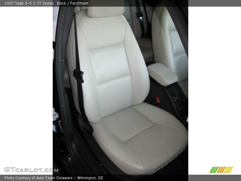 Black / Parchment 2007 Saab 9-5 2.3T Sedan