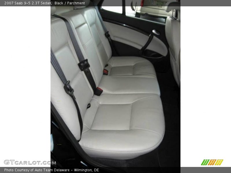 Black / Parchment 2007 Saab 9-5 2.3T Sedan
