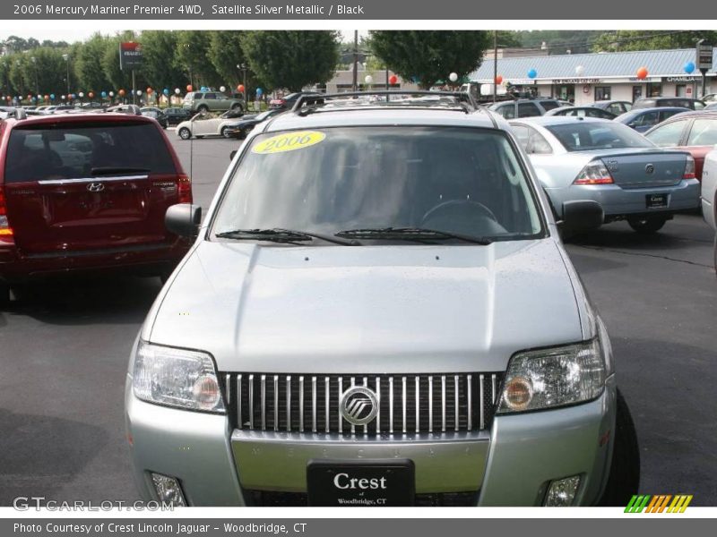 Satellite Silver Metallic / Black 2006 Mercury Mariner Premier 4WD