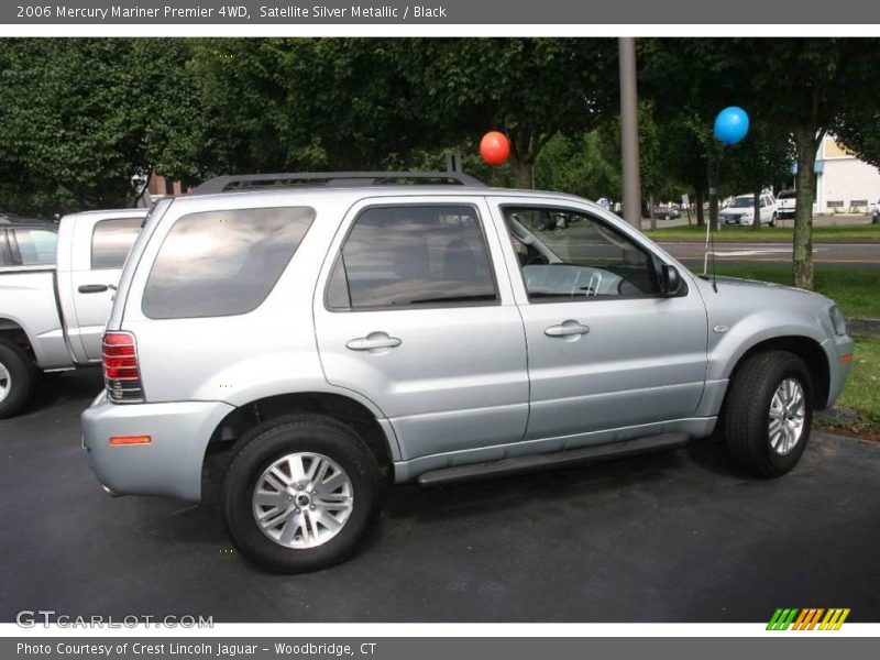 Satellite Silver Metallic / Black 2006 Mercury Mariner Premier 4WD