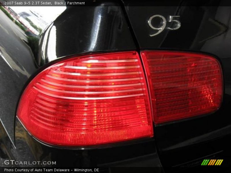 Black / Parchment 2007 Saab 9-5 2.3T Sedan