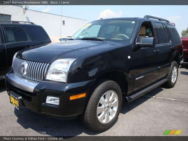 Black / Camel 2007 Mercury Mountaineer AWD