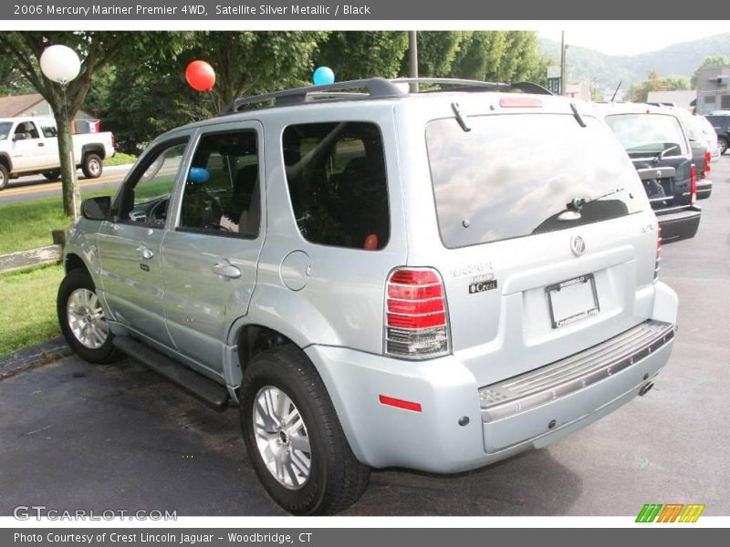 Satellite Silver Metallic / Black 2006 Mercury Mariner Premier 4WD