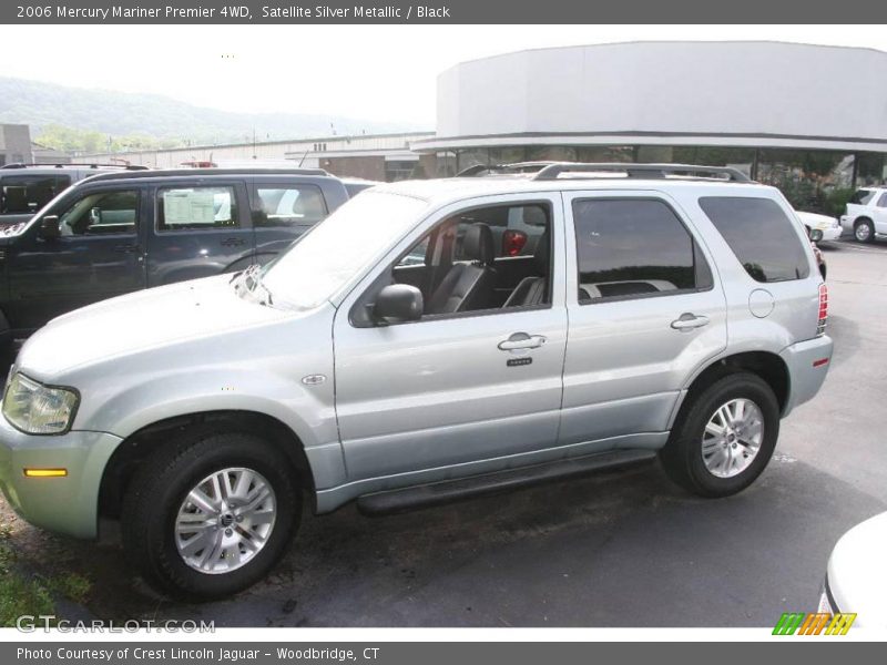 Satellite Silver Metallic / Black 2006 Mercury Mariner Premier 4WD