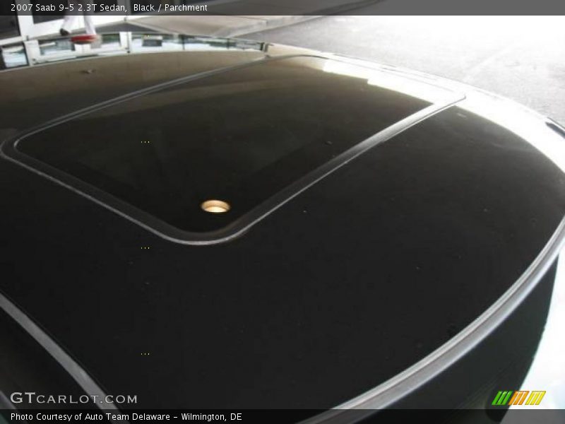 Black / Parchment 2007 Saab 9-5 2.3T Sedan