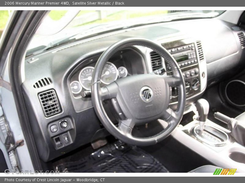 Satellite Silver Metallic / Black 2006 Mercury Mariner Premier 4WD