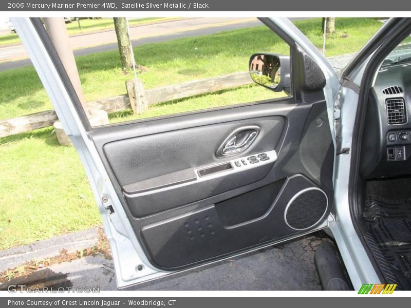 Satellite Silver Metallic / Black 2006 Mercury Mariner Premier 4WD