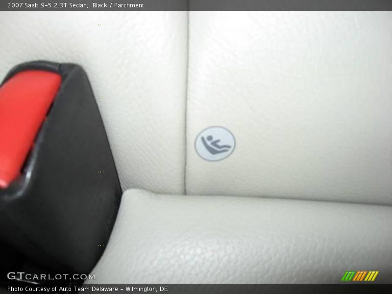 Black / Parchment 2007 Saab 9-5 2.3T Sedan