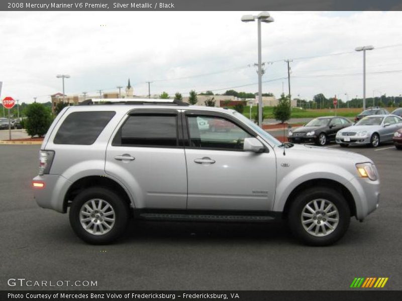 Silver Metallic / Black 2008 Mercury Mariner V6 Premier