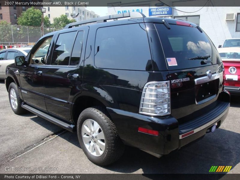 Black / Camel 2007 Mercury Mountaineer AWD