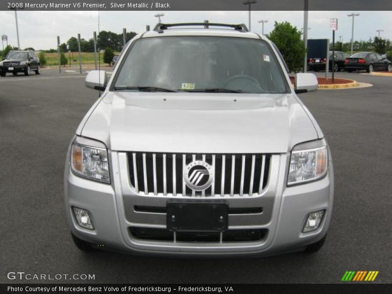 Silver Metallic / Black 2008 Mercury Mariner V6 Premier