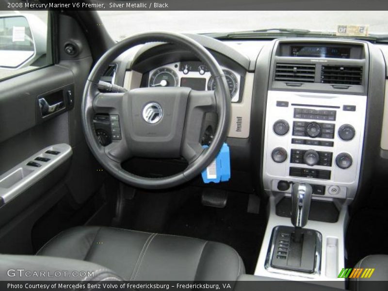 Silver Metallic / Black 2008 Mercury Mariner V6 Premier