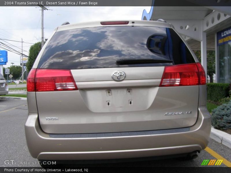 Desert Sand Mica / Fawn Beige 2004 Toyota Sienna LE