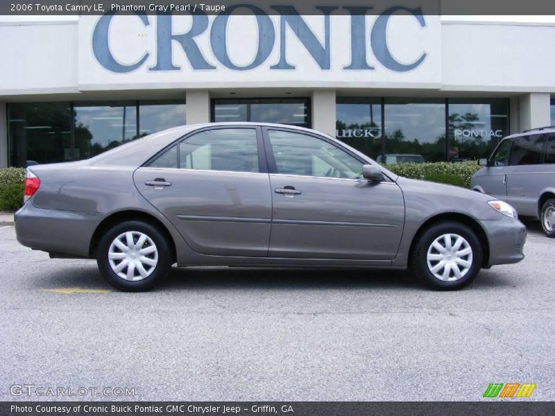 Phantom Gray Pearl / Taupe 2006 Toyota Camry LE