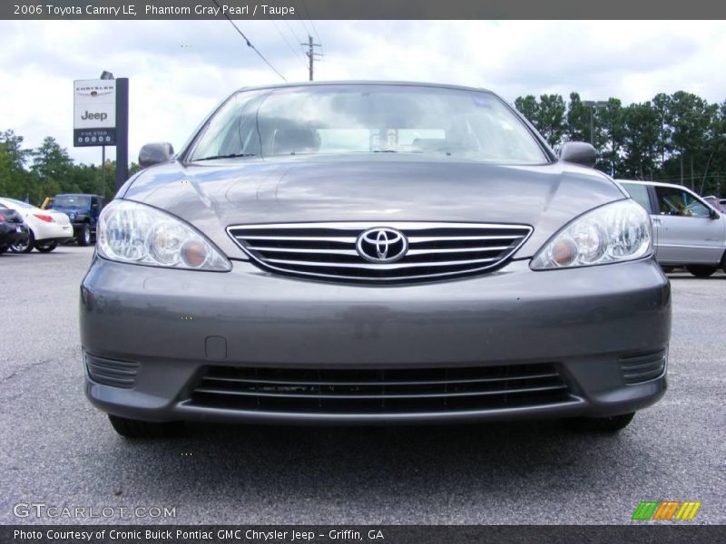 Phantom Gray Pearl / Taupe 2006 Toyota Camry LE