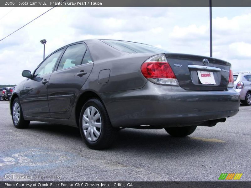 Phantom Gray Pearl / Taupe 2006 Toyota Camry LE