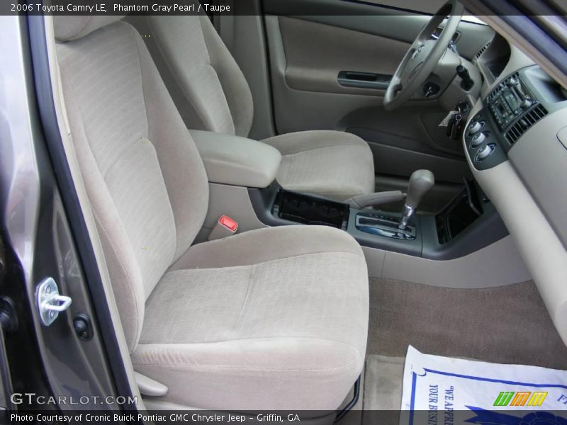 Phantom Gray Pearl / Taupe 2006 Toyota Camry LE