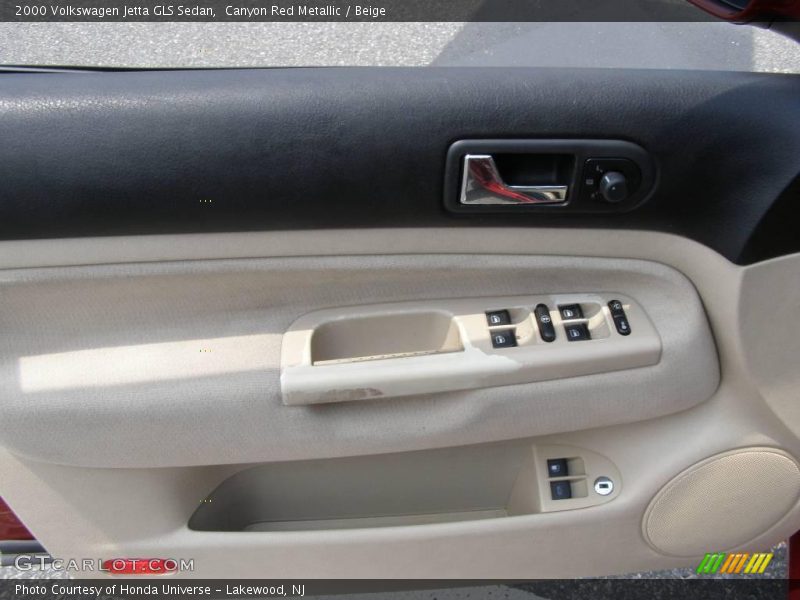 Canyon Red Metallic / Beige 2000 Volkswagen Jetta GLS Sedan