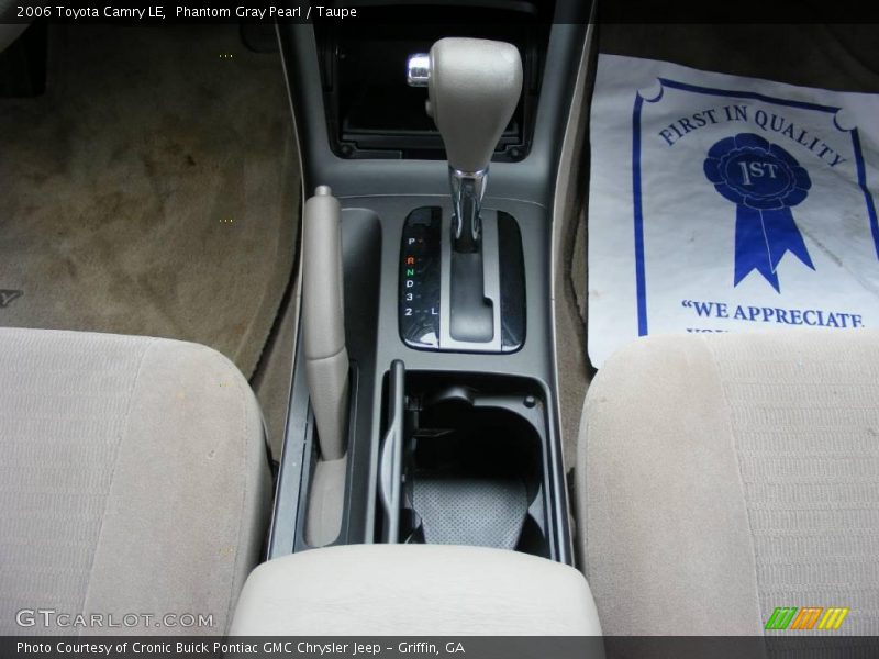 Phantom Gray Pearl / Taupe 2006 Toyota Camry LE