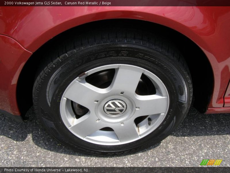 Canyon Red Metallic / Beige 2000 Volkswagen Jetta GLS Sedan