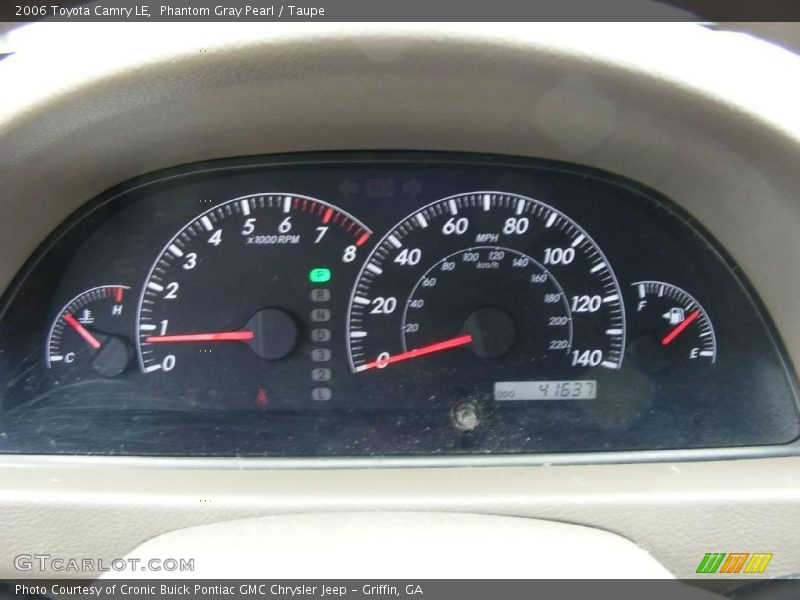 Phantom Gray Pearl / Taupe 2006 Toyota Camry LE