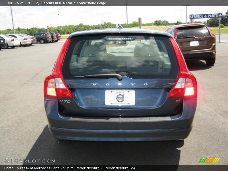 Barents Blue Metallic / Sandstone Beige 2008 Volvo V70 3.2
