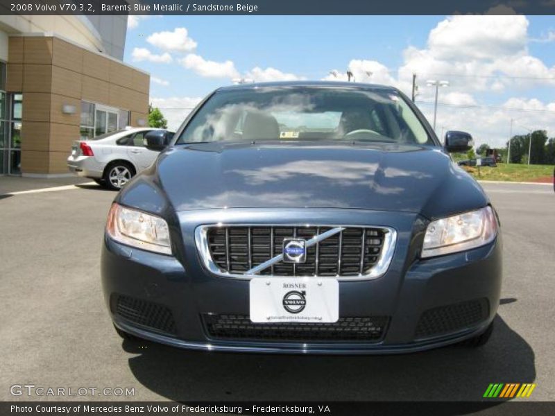 Barents Blue Metallic / Sandstone Beige 2008 Volvo V70 3.2