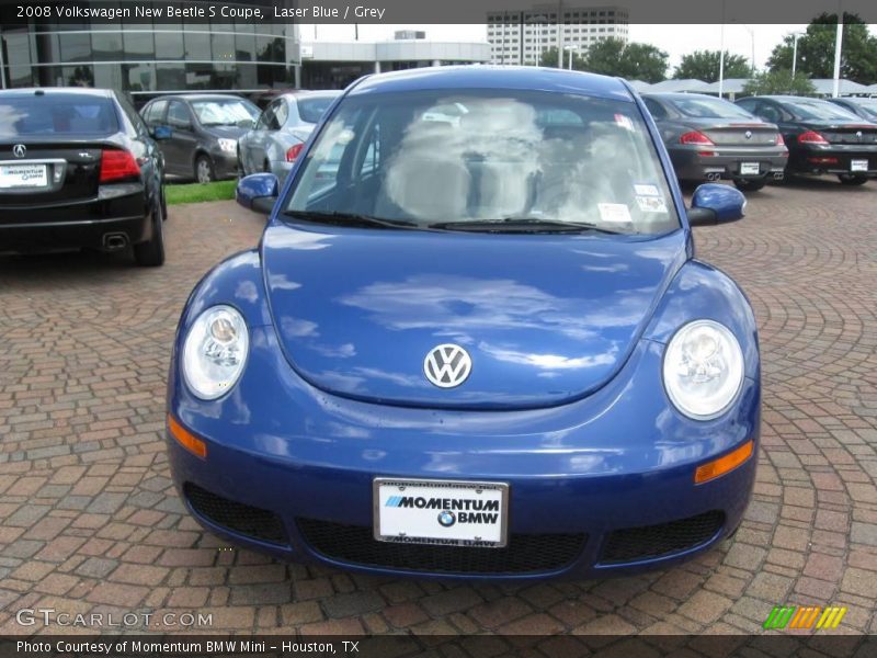Laser Blue / Grey 2008 Volkswagen New Beetle S Coupe