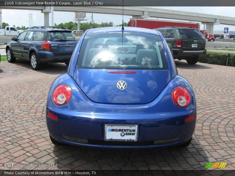 Laser Blue / Grey 2008 Volkswagen New Beetle S Coupe