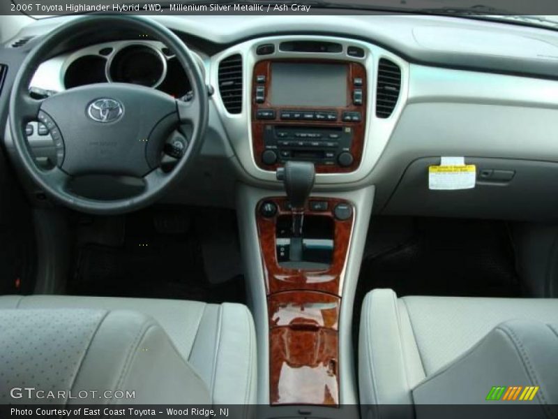 Millenium Silver Metallic / Ash Gray 2006 Toyota Highlander Hybrid 4WD