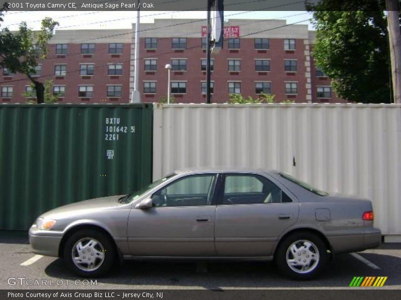 Antique Sage Pearl / Oak 2001 Toyota Camry CE