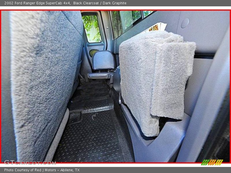 Black Clearcoat / Dark Graphite 2002 Ford Ranger Edge SuperCab 4x4