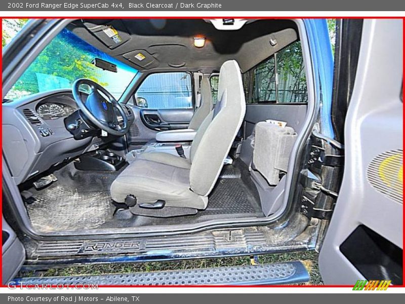 Black Clearcoat / Dark Graphite 2002 Ford Ranger Edge SuperCab 4x4