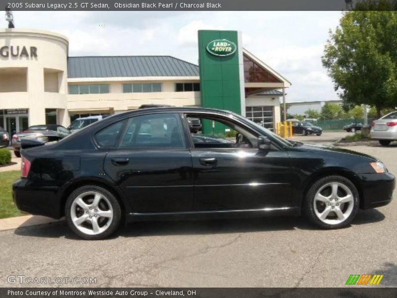 Obsidian Black Pearl / Charcoal Black 2005 Subaru Legacy 2.5 GT Sedan