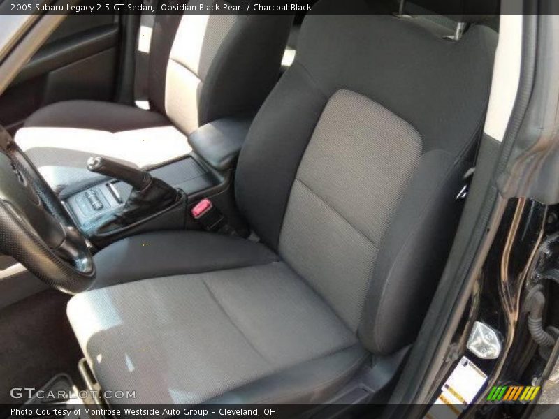 Obsidian Black Pearl / Charcoal Black 2005 Subaru Legacy 2.5 GT Sedan