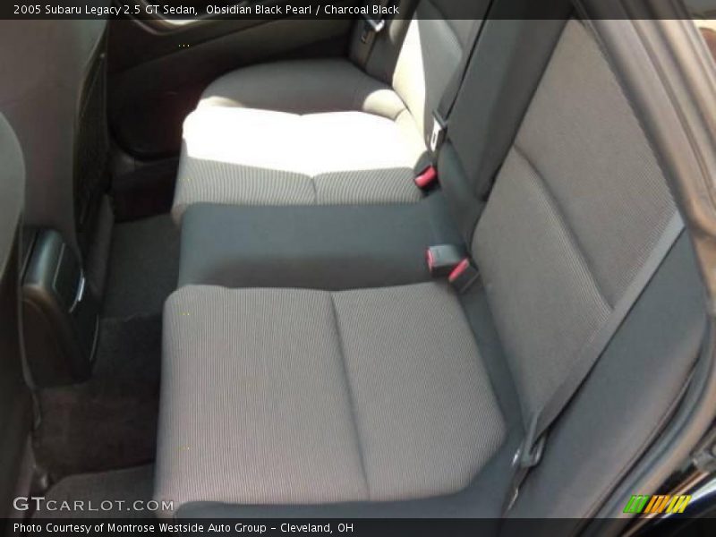 Obsidian Black Pearl / Charcoal Black 2005 Subaru Legacy 2.5 GT Sedan