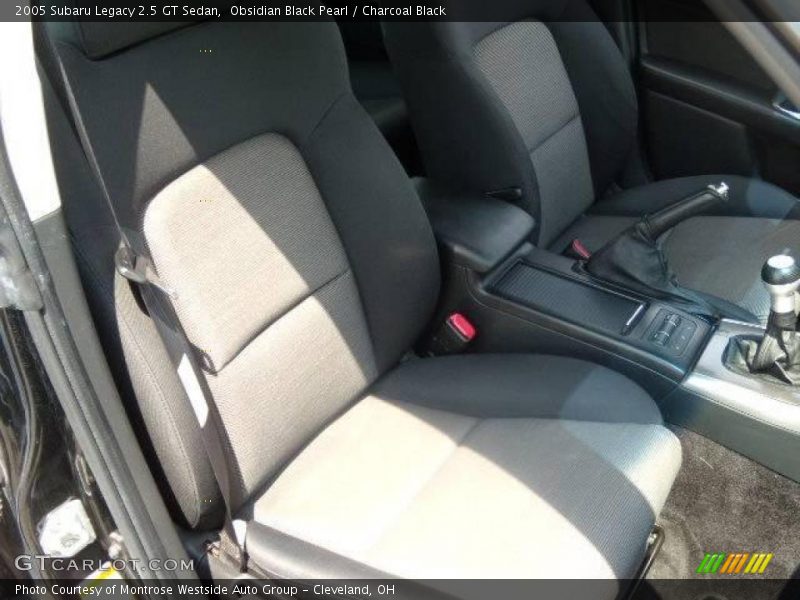 Obsidian Black Pearl / Charcoal Black 2005 Subaru Legacy 2.5 GT Sedan
