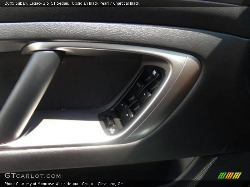 Obsidian Black Pearl / Charcoal Black 2005 Subaru Legacy 2.5 GT Sedan