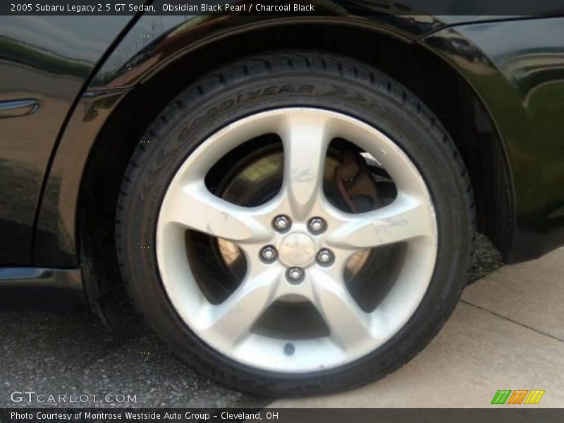 Obsidian Black Pearl / Charcoal Black 2005 Subaru Legacy 2.5 GT Sedan
