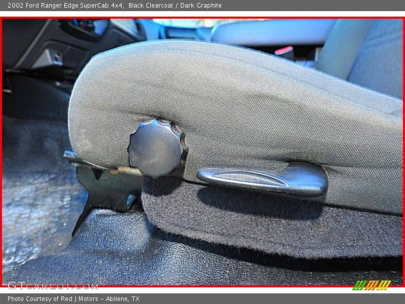 Black Clearcoat / Dark Graphite 2002 Ford Ranger Edge SuperCab 4x4