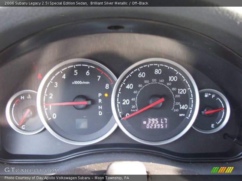 Brilliant Silver Metallic / Off-Black 2006 Subaru Legacy 2.5i Special Edition Sedan
