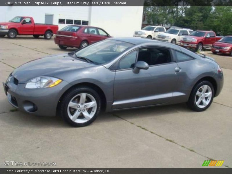 Titanium Gray Pearl / Dark Charcoal 2006 Mitsubishi Eclipse GS Coupe